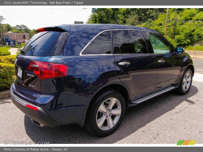 Bali Blue Pearl / Taupe 2011 Acura MDX Technology