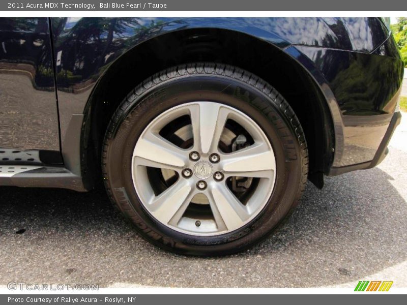 Bali Blue Pearl / Taupe 2011 Acura MDX Technology