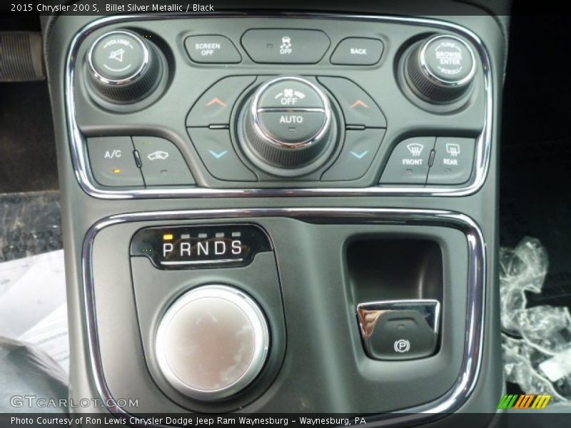 Controls of 2015 200 S