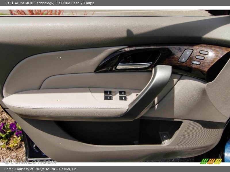 Bali Blue Pearl / Taupe 2011 Acura MDX Technology