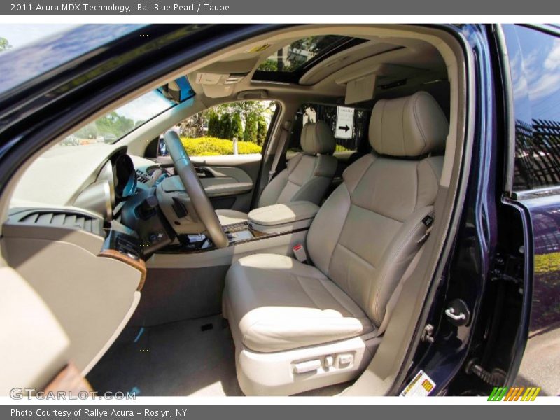 Bali Blue Pearl / Taupe 2011 Acura MDX Technology