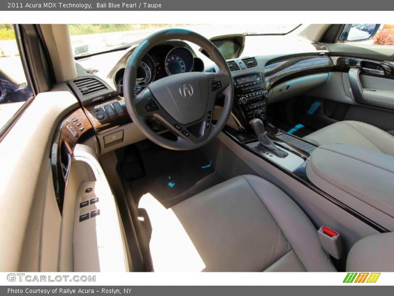 Bali Blue Pearl / Taupe 2011 Acura MDX Technology