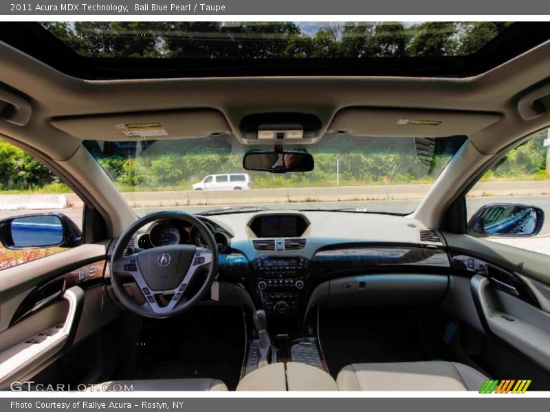 Bali Blue Pearl / Taupe 2011 Acura MDX Technology