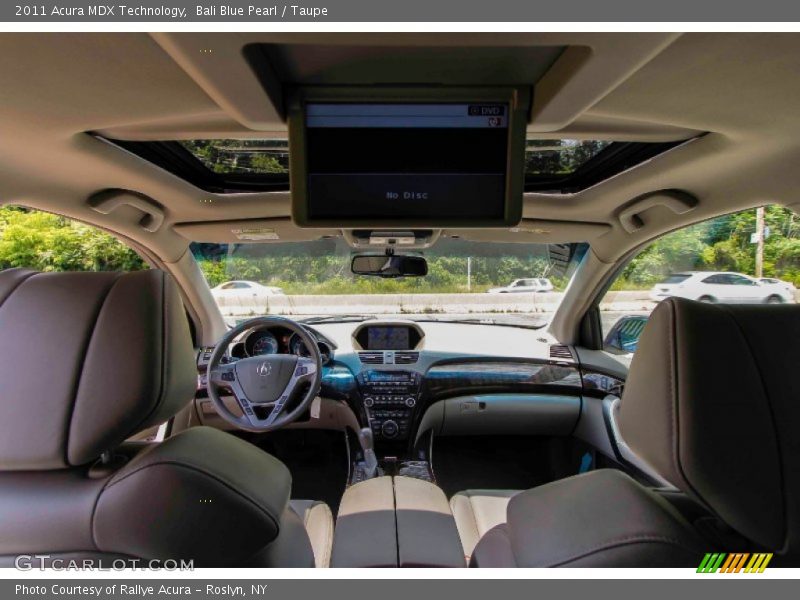 Bali Blue Pearl / Taupe 2011 Acura MDX Technology