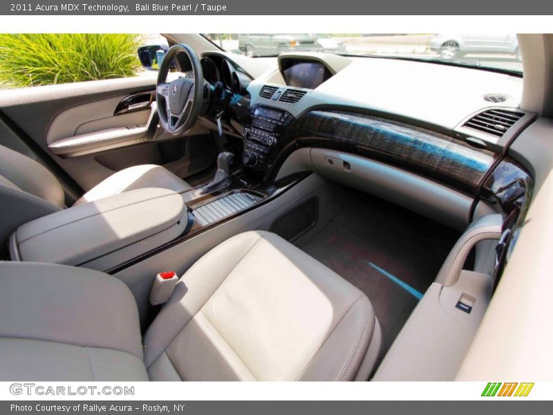 Bali Blue Pearl / Taupe 2011 Acura MDX Technology