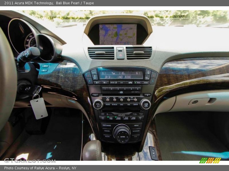 Bali Blue Pearl / Taupe 2011 Acura MDX Technology