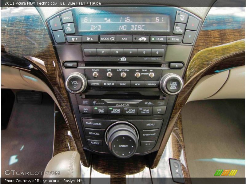 Bali Blue Pearl / Taupe 2011 Acura MDX Technology