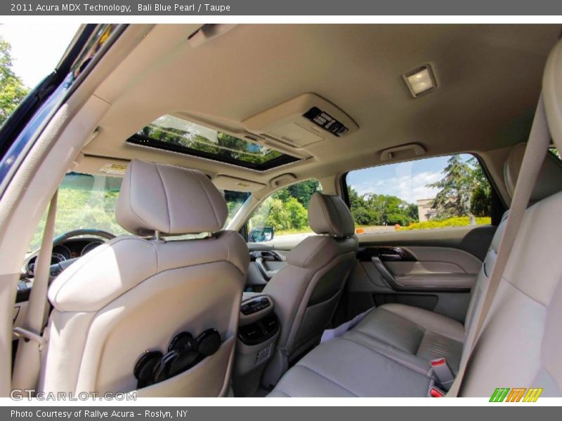 Bali Blue Pearl / Taupe 2011 Acura MDX Technology