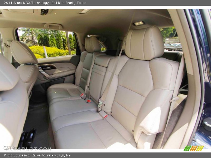 Bali Blue Pearl / Taupe 2011 Acura MDX Technology