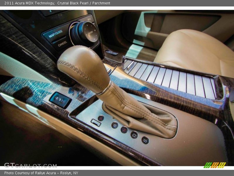 Crystal Black Pearl / Parchment 2011 Acura MDX Technology