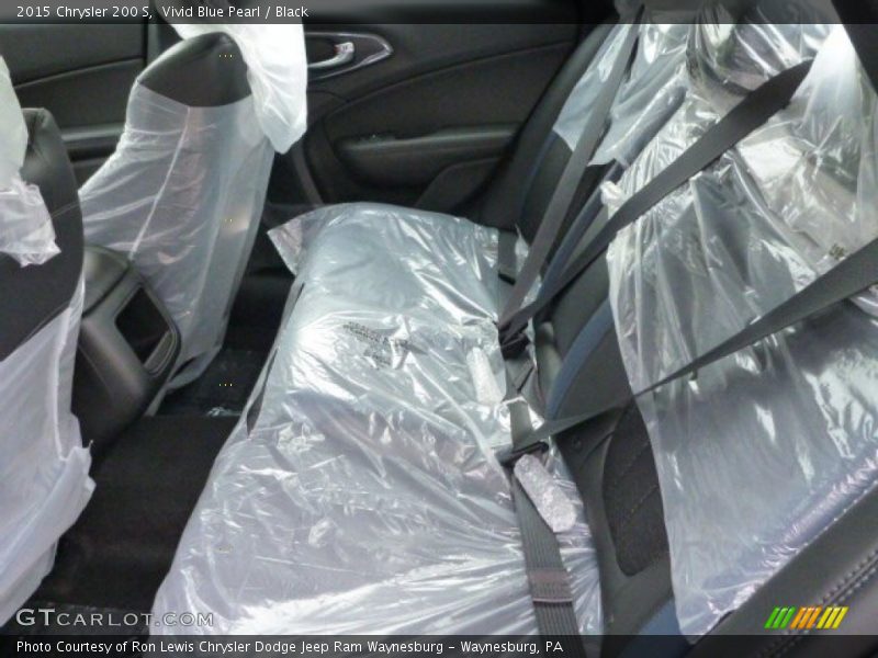 Vivid Blue Pearl / Black 2015 Chrysler 200 S