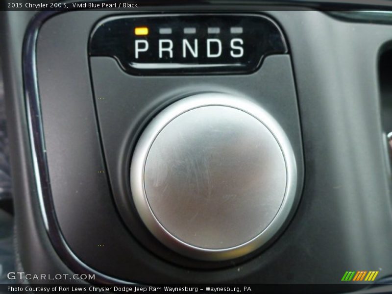 Vivid Blue Pearl / Black 2015 Chrysler 200 S