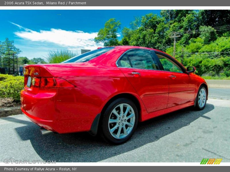 Milano Red / Parchment 2006 Acura TSX Sedan