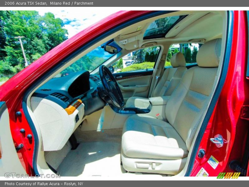 Milano Red / Parchment 2006 Acura TSX Sedan