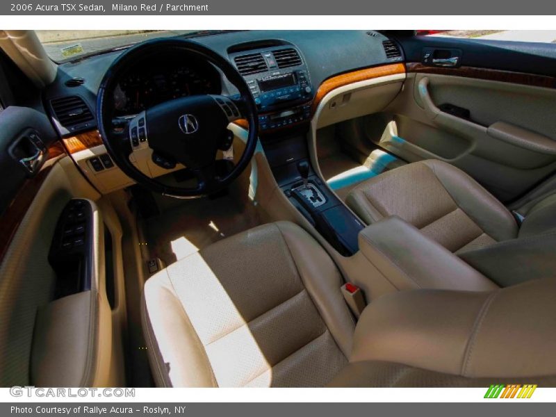 Milano Red / Parchment 2006 Acura TSX Sedan