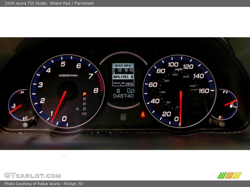 Milano Red / Parchment 2006 Acura TSX Sedan