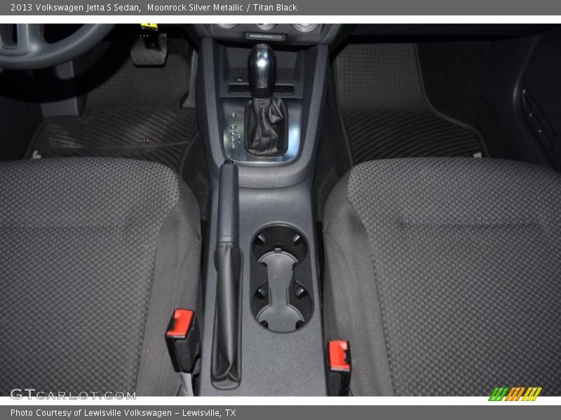 Moonrock Silver Metallic / Titan Black 2013 Volkswagen Jetta S Sedan