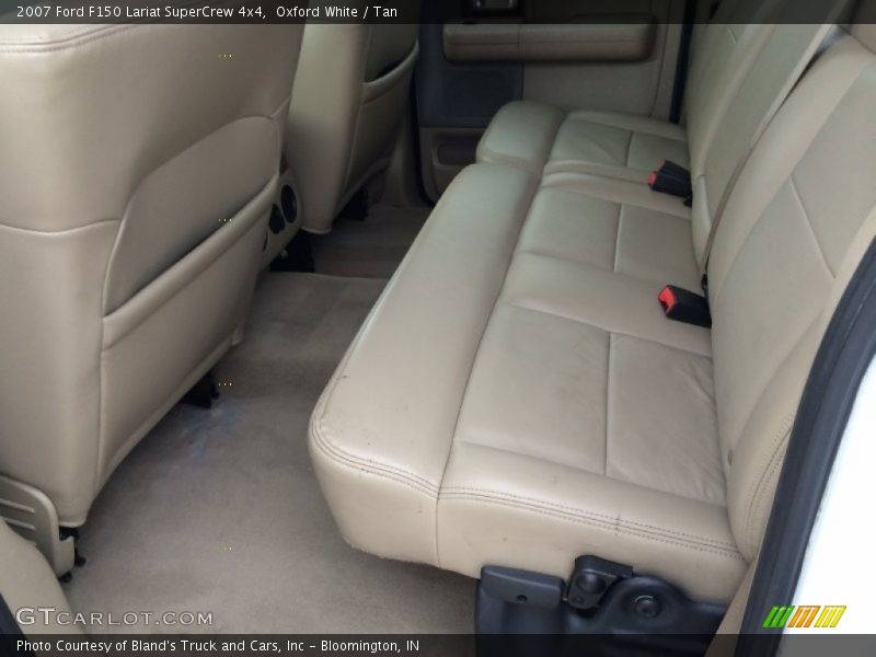 Oxford White / Tan 2007 Ford F150 Lariat SuperCrew 4x4