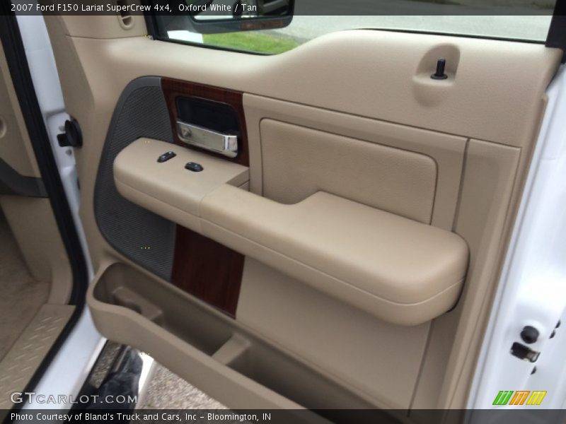 Oxford White / Tan 2007 Ford F150 Lariat SuperCrew 4x4