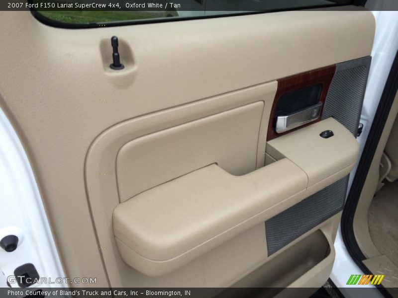 Oxford White / Tan 2007 Ford F150 Lariat SuperCrew 4x4