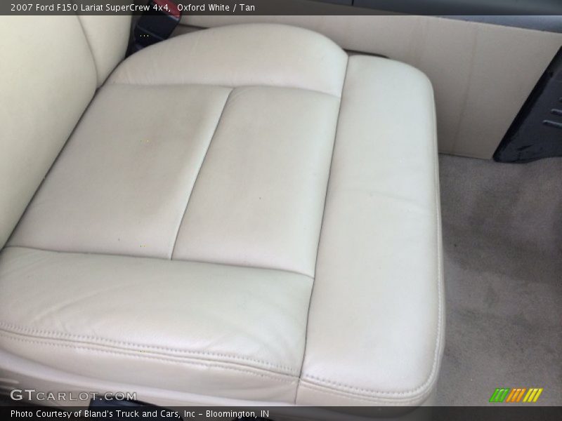 Oxford White / Tan 2007 Ford F150 Lariat SuperCrew 4x4