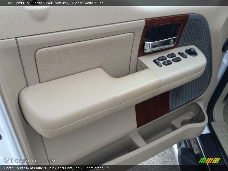 Oxford White / Tan 2007 Ford F150 Lariat SuperCrew 4x4