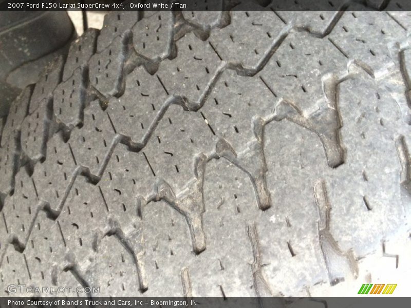 Oxford White / Tan 2007 Ford F150 Lariat SuperCrew 4x4