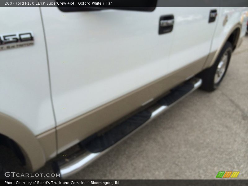 Oxford White / Tan 2007 Ford F150 Lariat SuperCrew 4x4