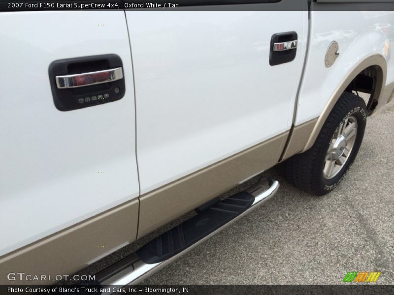 Oxford White / Tan 2007 Ford F150 Lariat SuperCrew 4x4