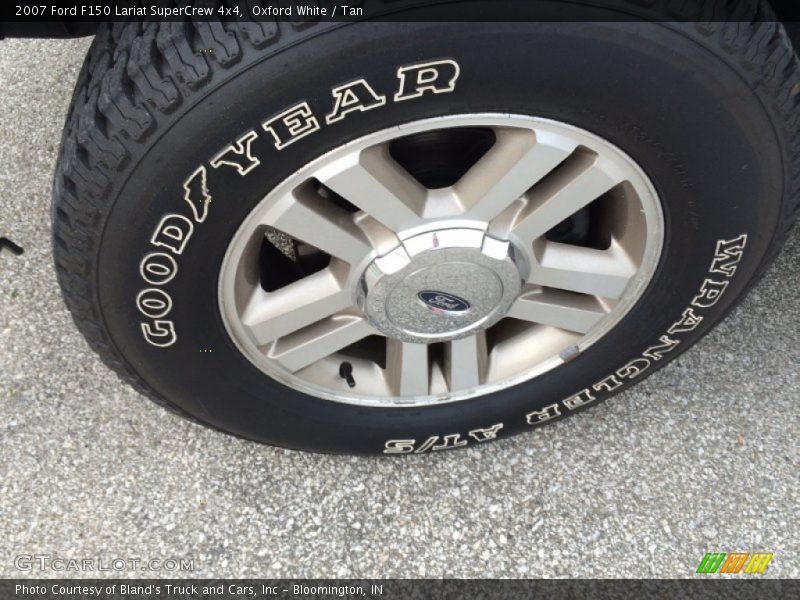 Oxford White / Tan 2007 Ford F150 Lariat SuperCrew 4x4