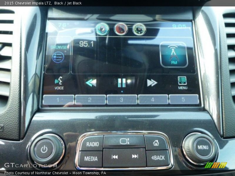 Black / Jet Black 2015 Chevrolet Impala LTZ
