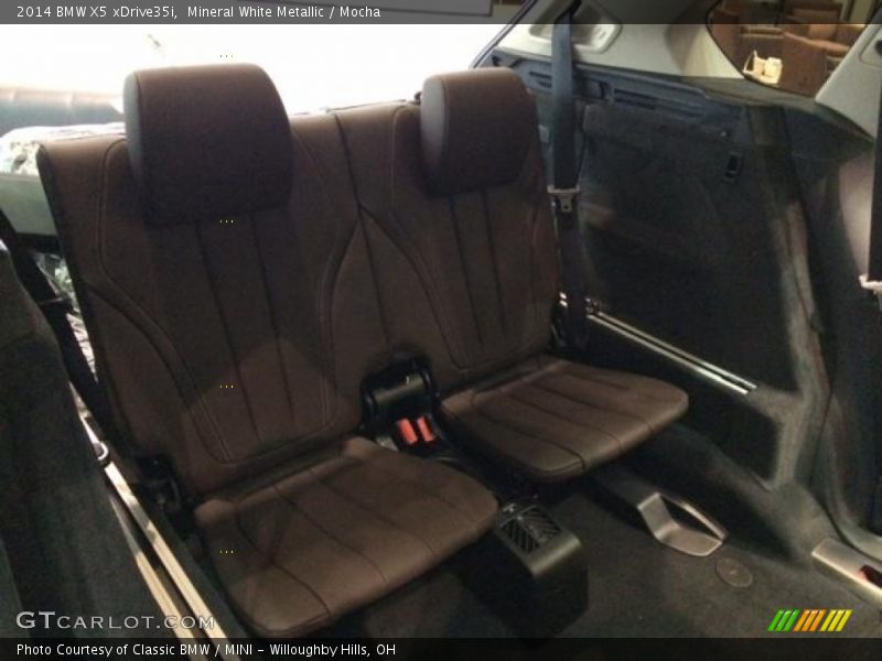 Mineral White Metallic / Mocha 2014 BMW X5 xDrive35i