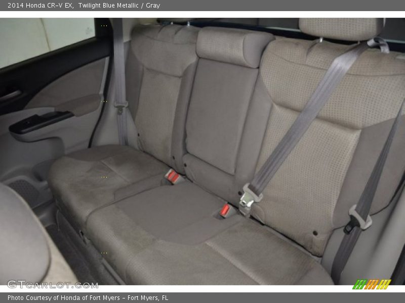 Twilight Blue Metallic / Gray 2014 Honda CR-V EX