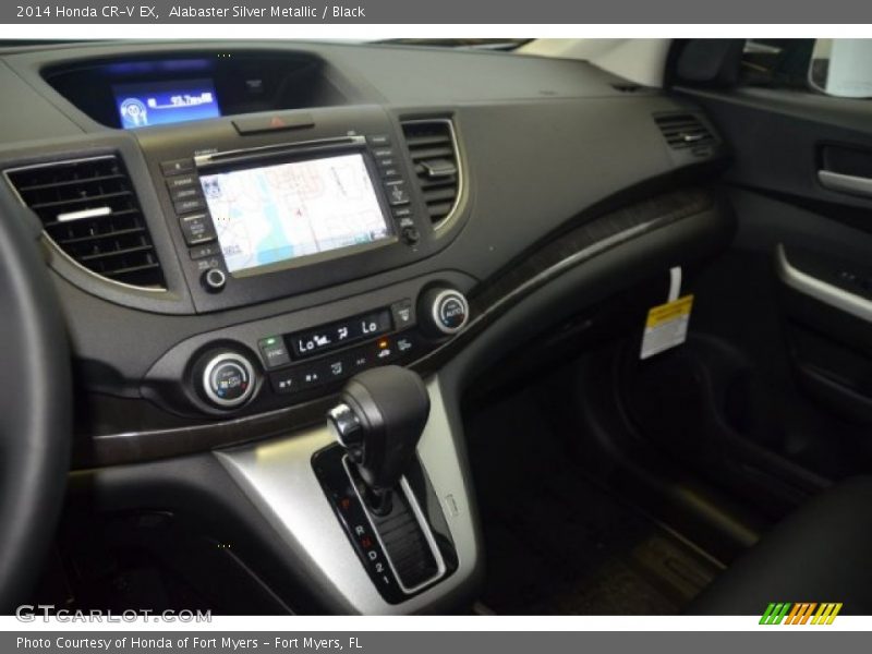 Alabaster Silver Metallic / Black 2014 Honda CR-V EX