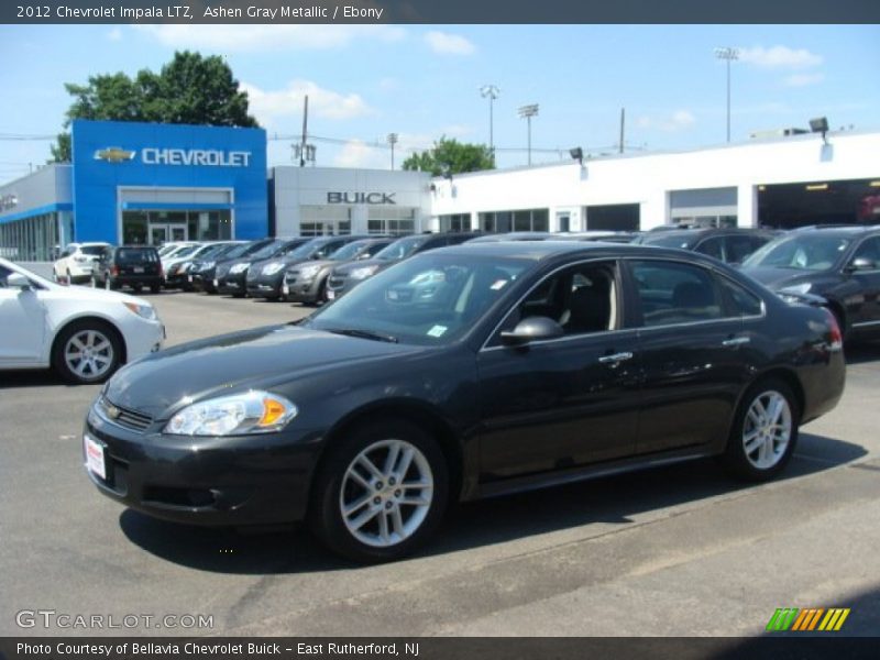 Ashen Gray Metallic / Ebony 2012 Chevrolet Impala LTZ