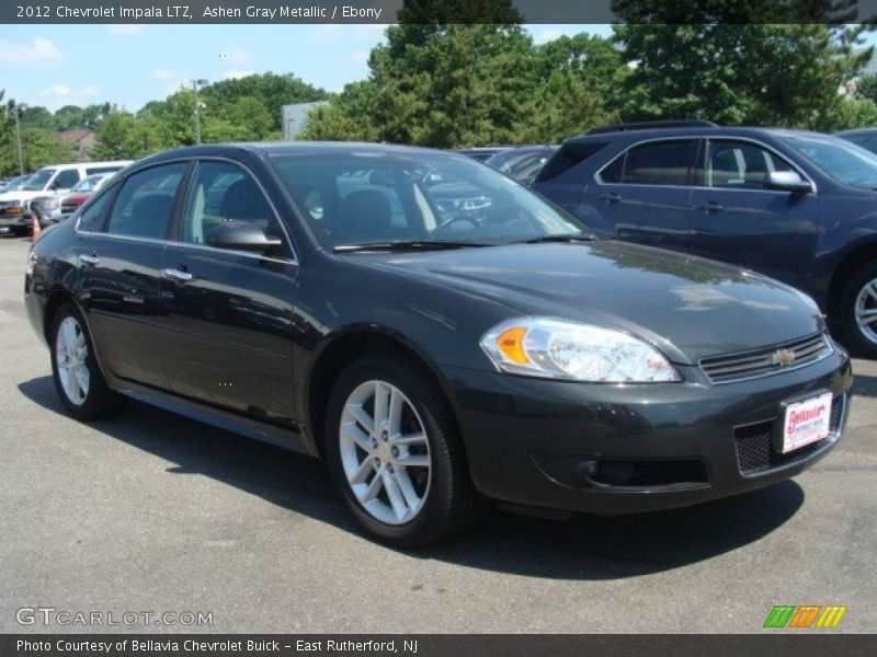 Ashen Gray Metallic / Ebony 2012 Chevrolet Impala LTZ