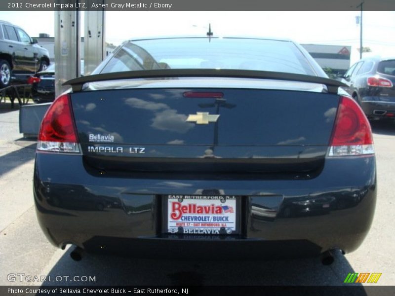 Ashen Gray Metallic / Ebony 2012 Chevrolet Impala LTZ