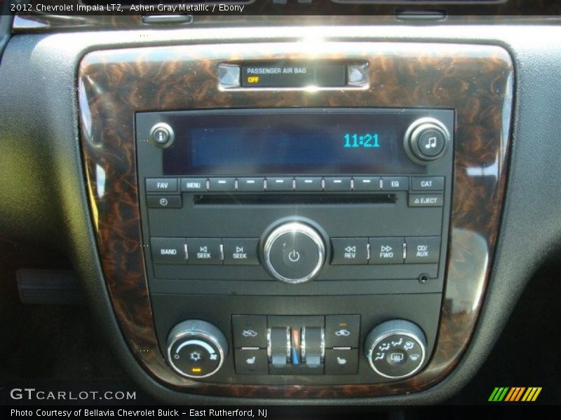 Ashen Gray Metallic / Ebony 2012 Chevrolet Impala LTZ