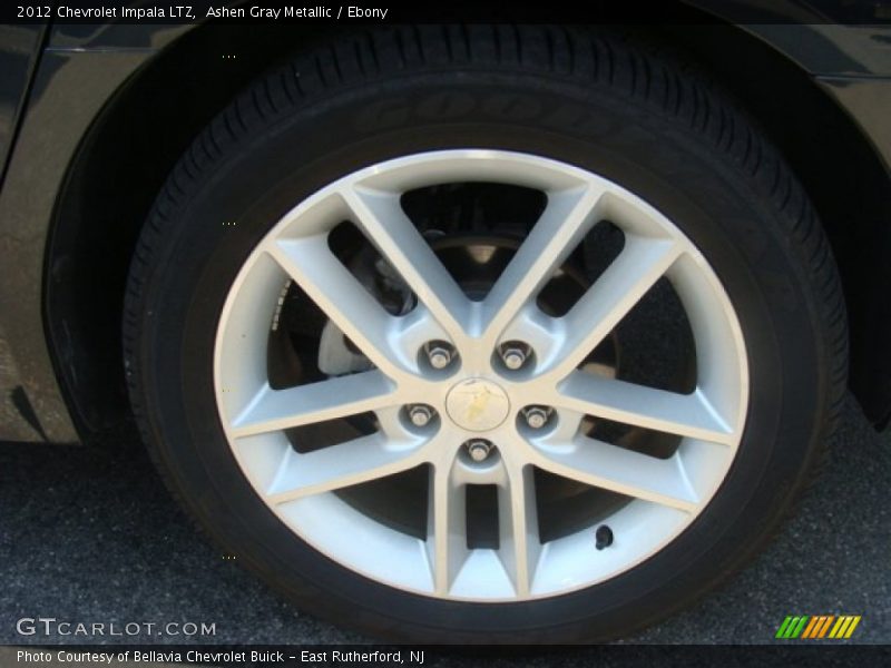 Ashen Gray Metallic / Ebony 2012 Chevrolet Impala LTZ