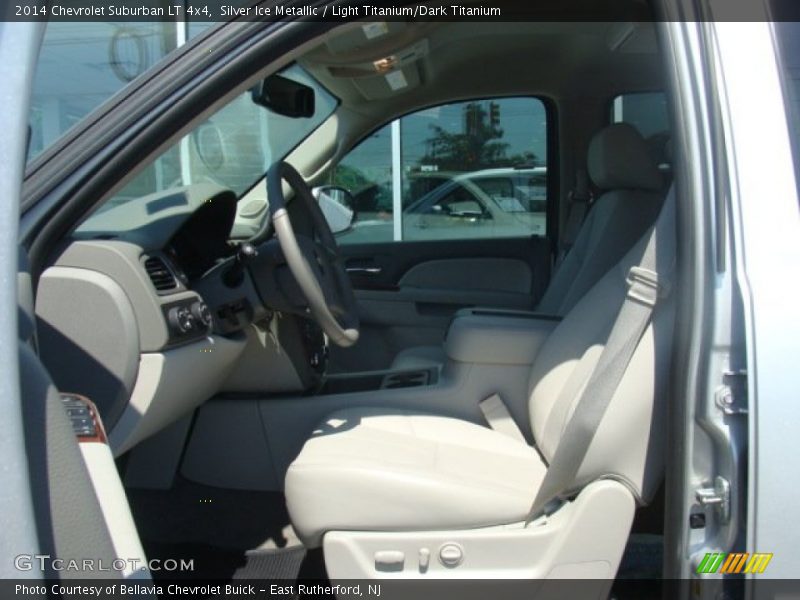 Silver Ice Metallic / Light Titanium/Dark Titanium 2014 Chevrolet Suburban LT 4x4