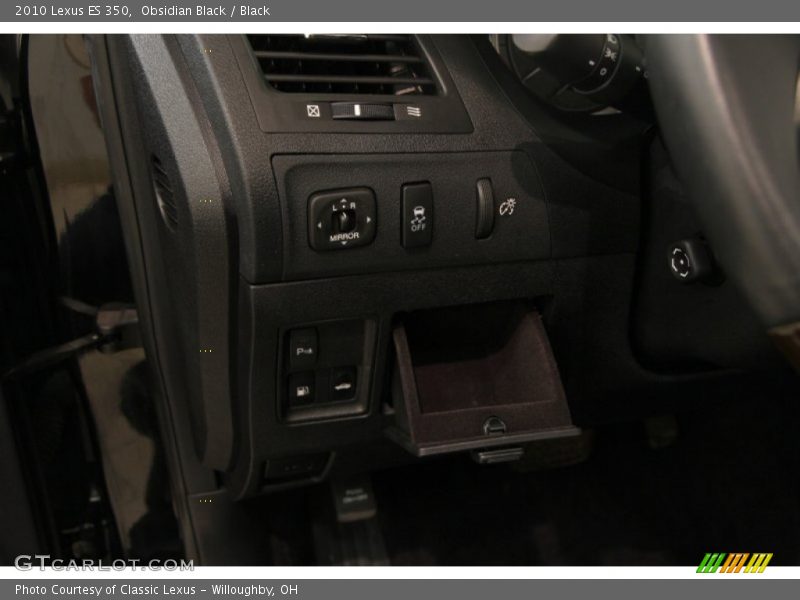 Obsidian Black / Black 2010 Lexus ES 350
