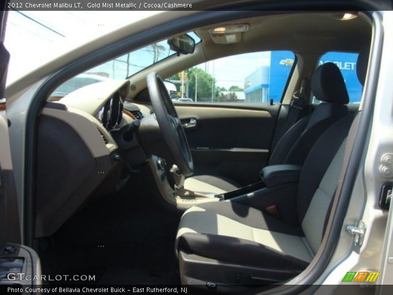 Gold Mist Metallic / Cocoa/Cashmere 2012 Chevrolet Malibu LT
