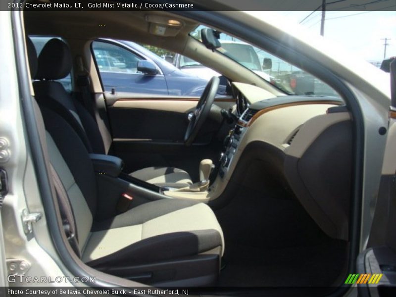 Gold Mist Metallic / Cocoa/Cashmere 2012 Chevrolet Malibu LT