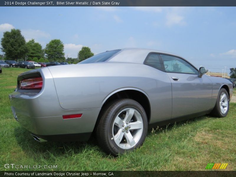 Billet Silver Metallic / Dark Slate Gray 2014 Dodge Challenger SXT