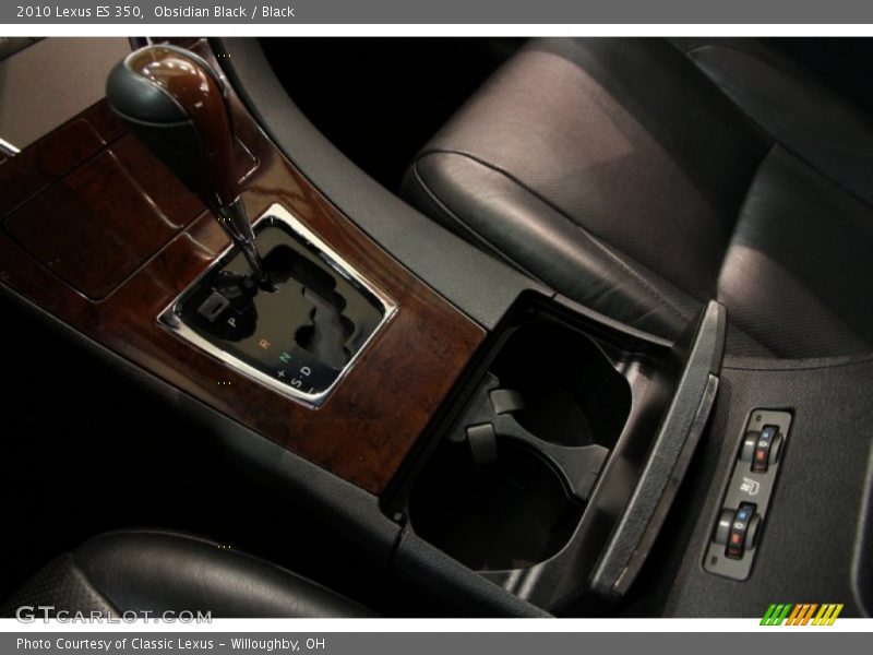 Obsidian Black / Black 2010 Lexus ES 350