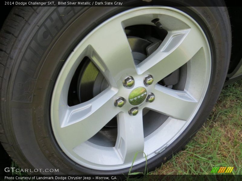 Billet Silver Metallic / Dark Slate Gray 2014 Dodge Challenger SXT