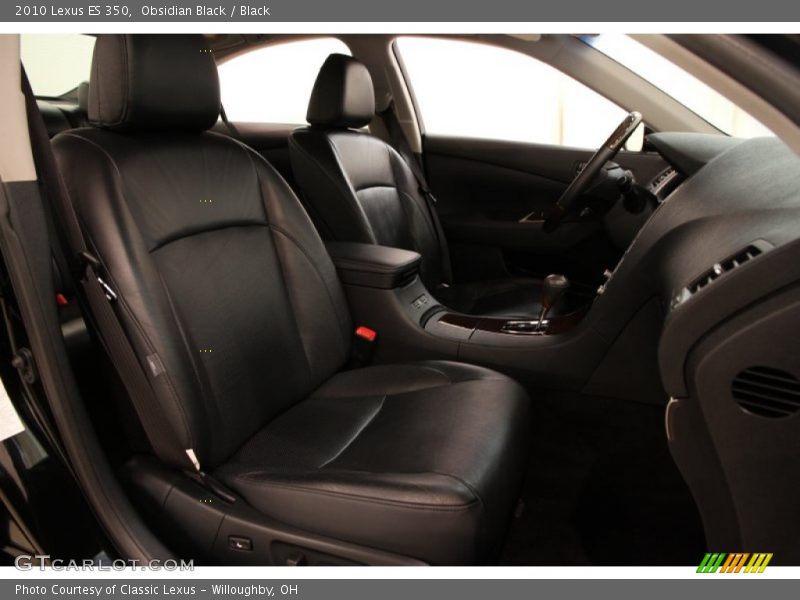Obsidian Black / Black 2010 Lexus ES 350