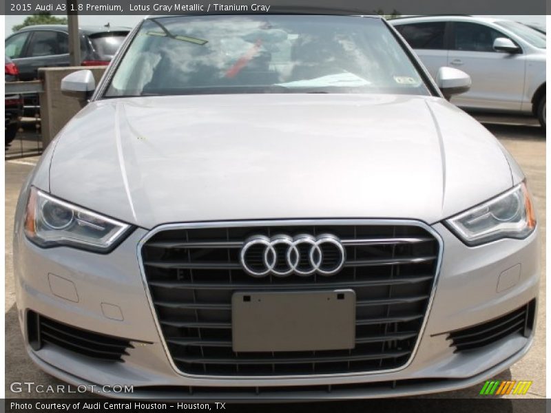 Lotus Gray Metallic / Titanium Gray 2015 Audi A3 1.8 Premium