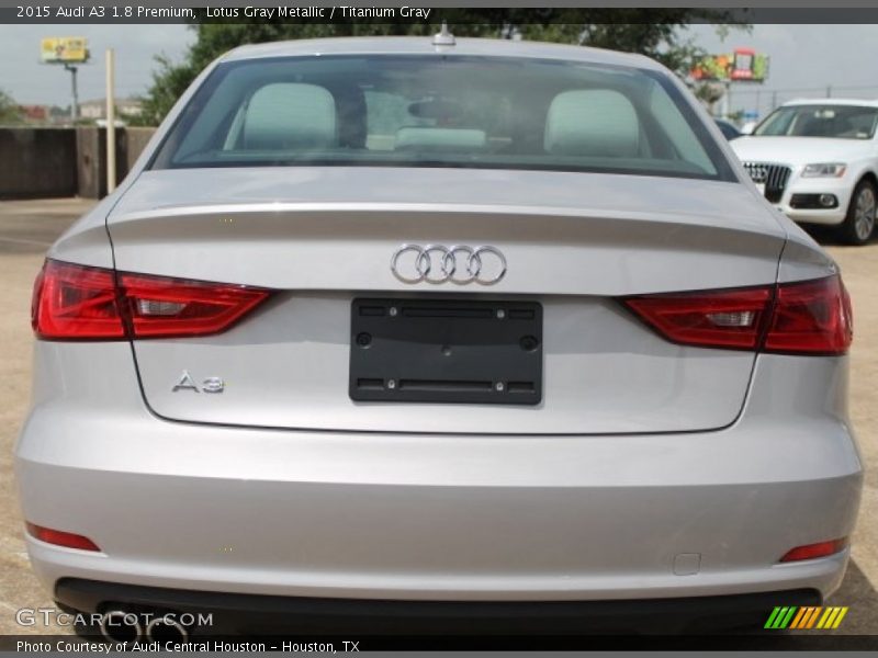 Lotus Gray Metallic / Titanium Gray 2015 Audi A3 1.8 Premium