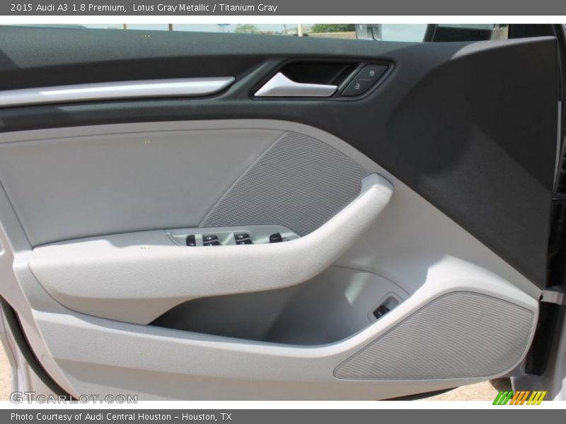 Lotus Gray Metallic / Titanium Gray 2015 Audi A3 1.8 Premium